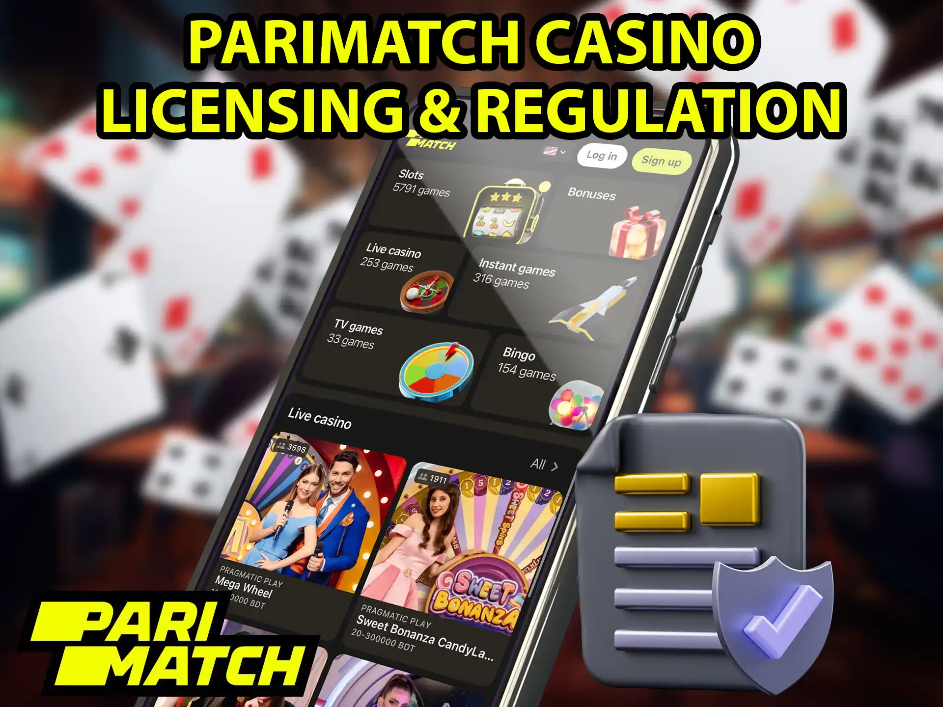 Parimatch has received a license and now guarantees the safety of players with precision.