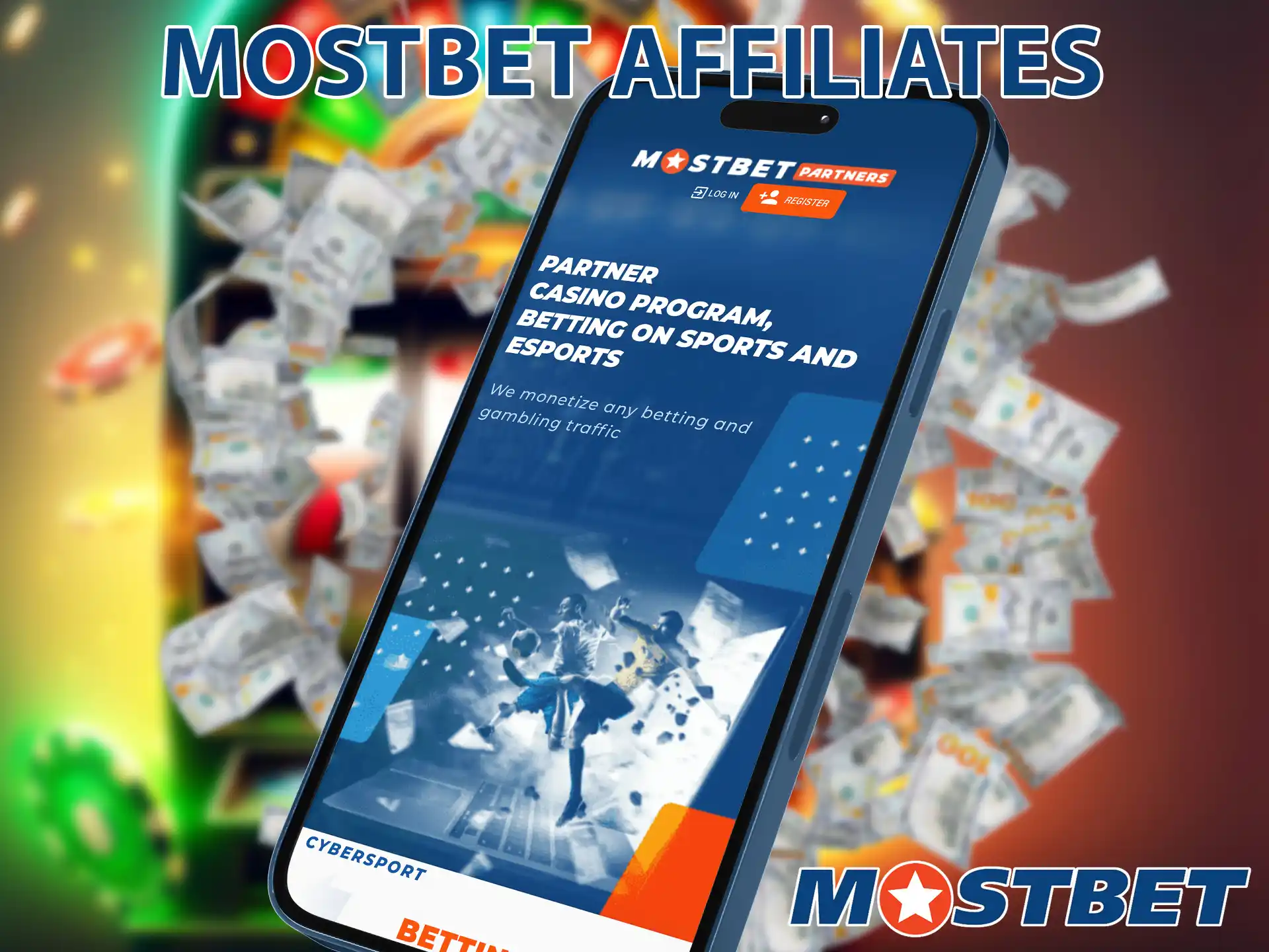 Bring new customers to Mostbet's website and earn extra money.