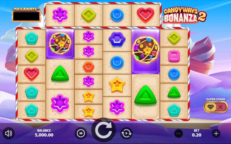 Play an exciting game Candyways Bonanza 2 Megaways with Megapari.