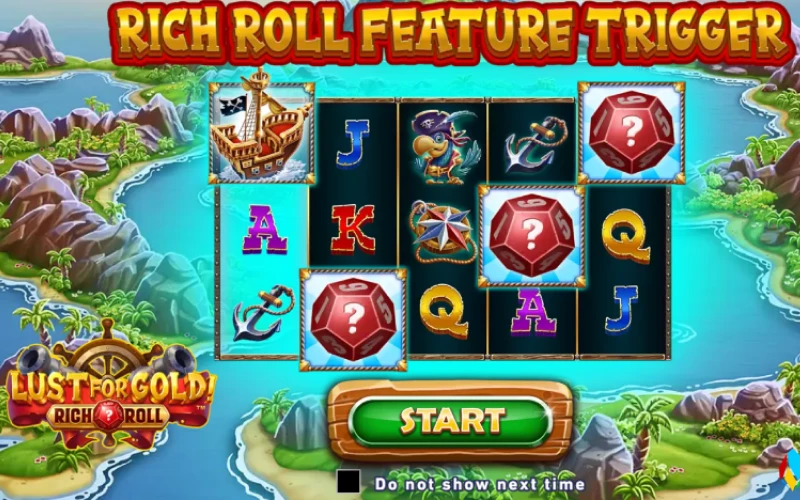With Parimatch try the game Rich Roll: Lust for Gold.