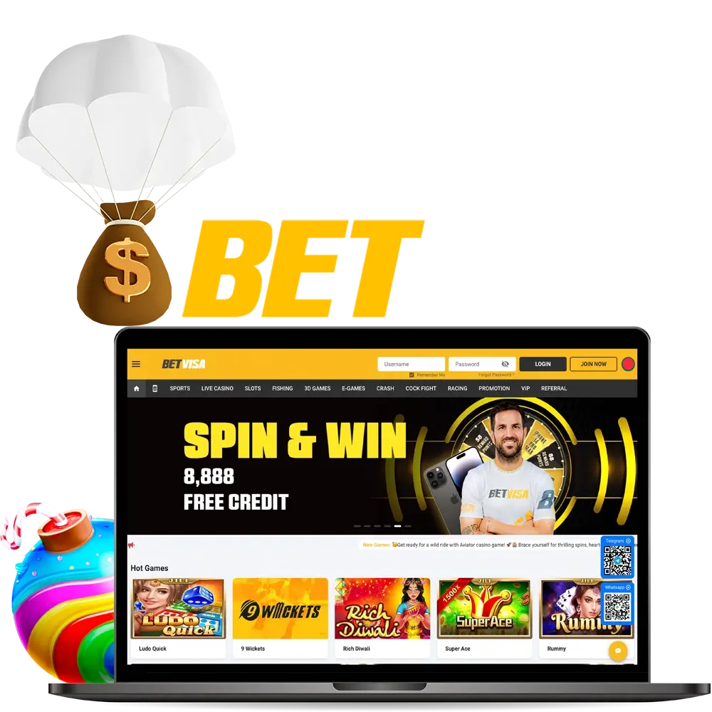 Try Betvisa's range of promotions and bonuses.