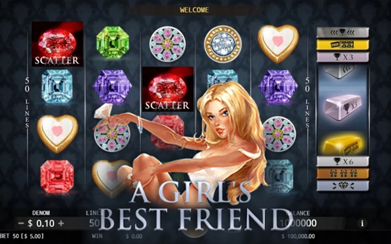 Play the interesting game A Girl's Best Friend with ICCWin.