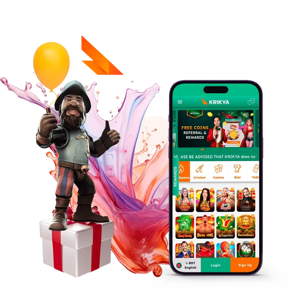 Discover and try new bonuses and promotions from Krikya.