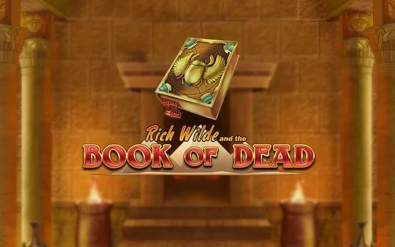 The atmosphere of antiquity and the history of Egypt in Book of Dead slot at Marvelbet.