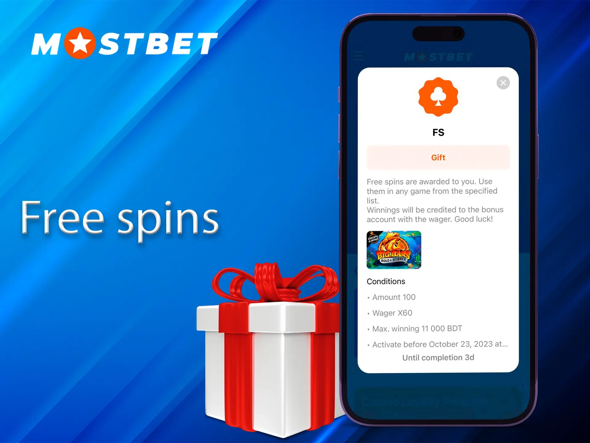 Free spins from Mostbet will enhance your slots experience.