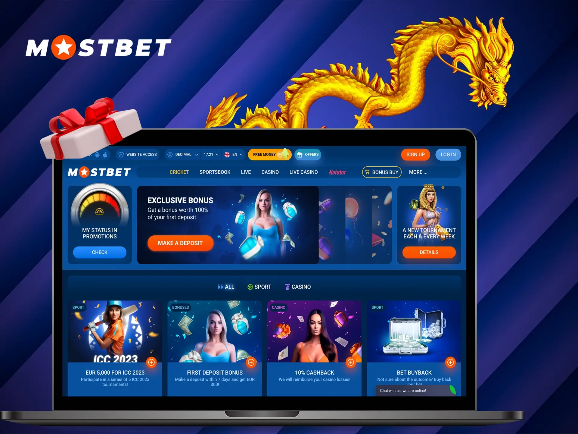 There are plenty more promotions at Mostbet that will help at the start and give a lot of excitement to the novice player.
