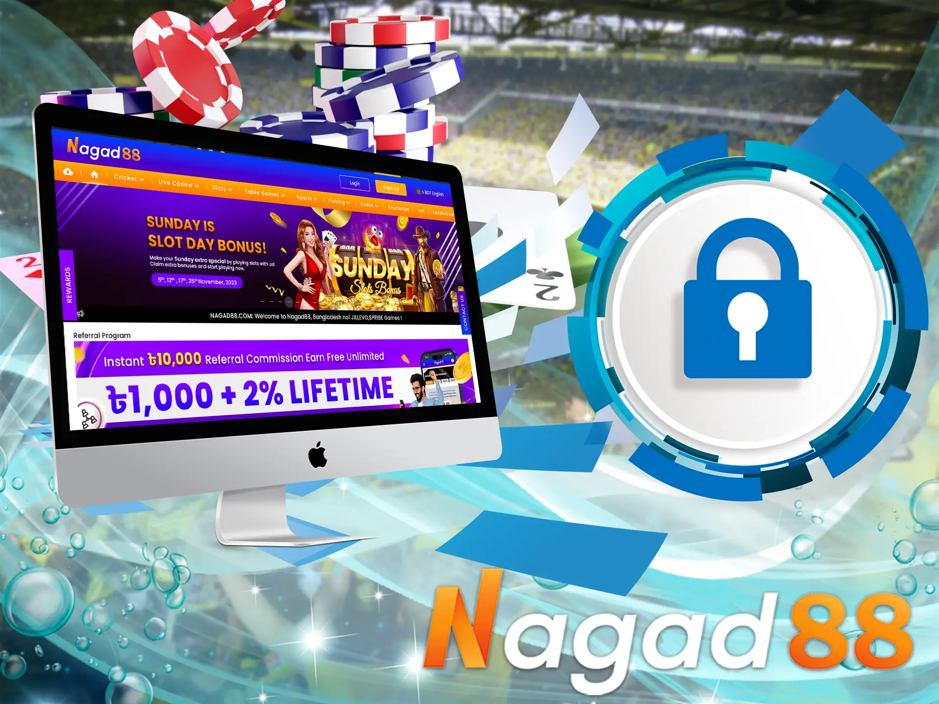 Nagad88 strictly ensures the security of your personal data and provides modern information security methods.