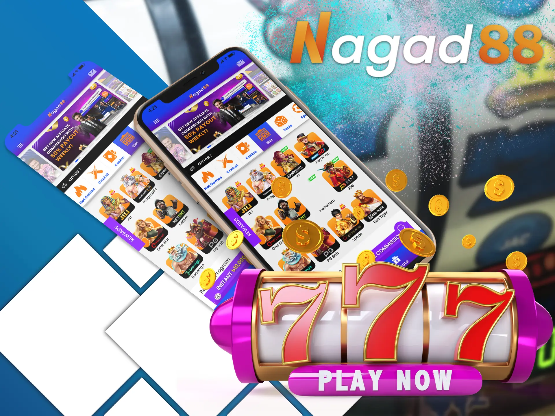 Enjoy an incredible experience that will make you immerse yourself 100% in the games at Nagad88.