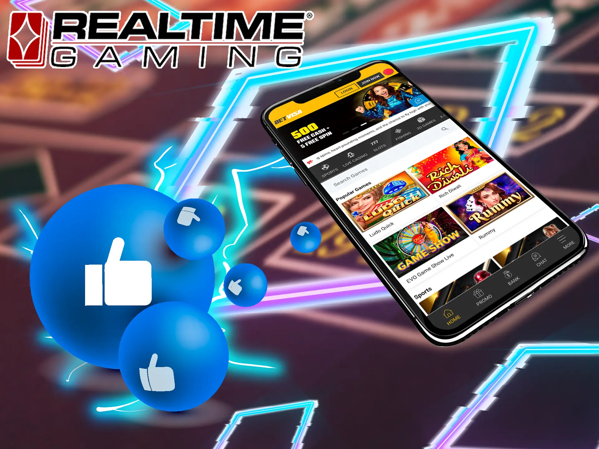 Dive into a huge world of different entertainment developed by experienced developers that provides a good experience.