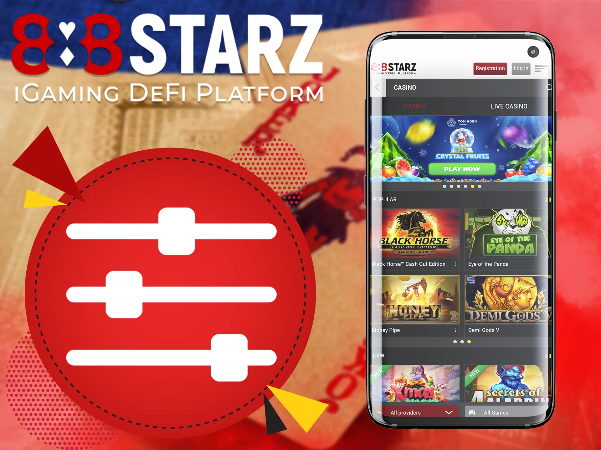 In order for you to easily find the necessary game you need to use a special sorting in 888starz.