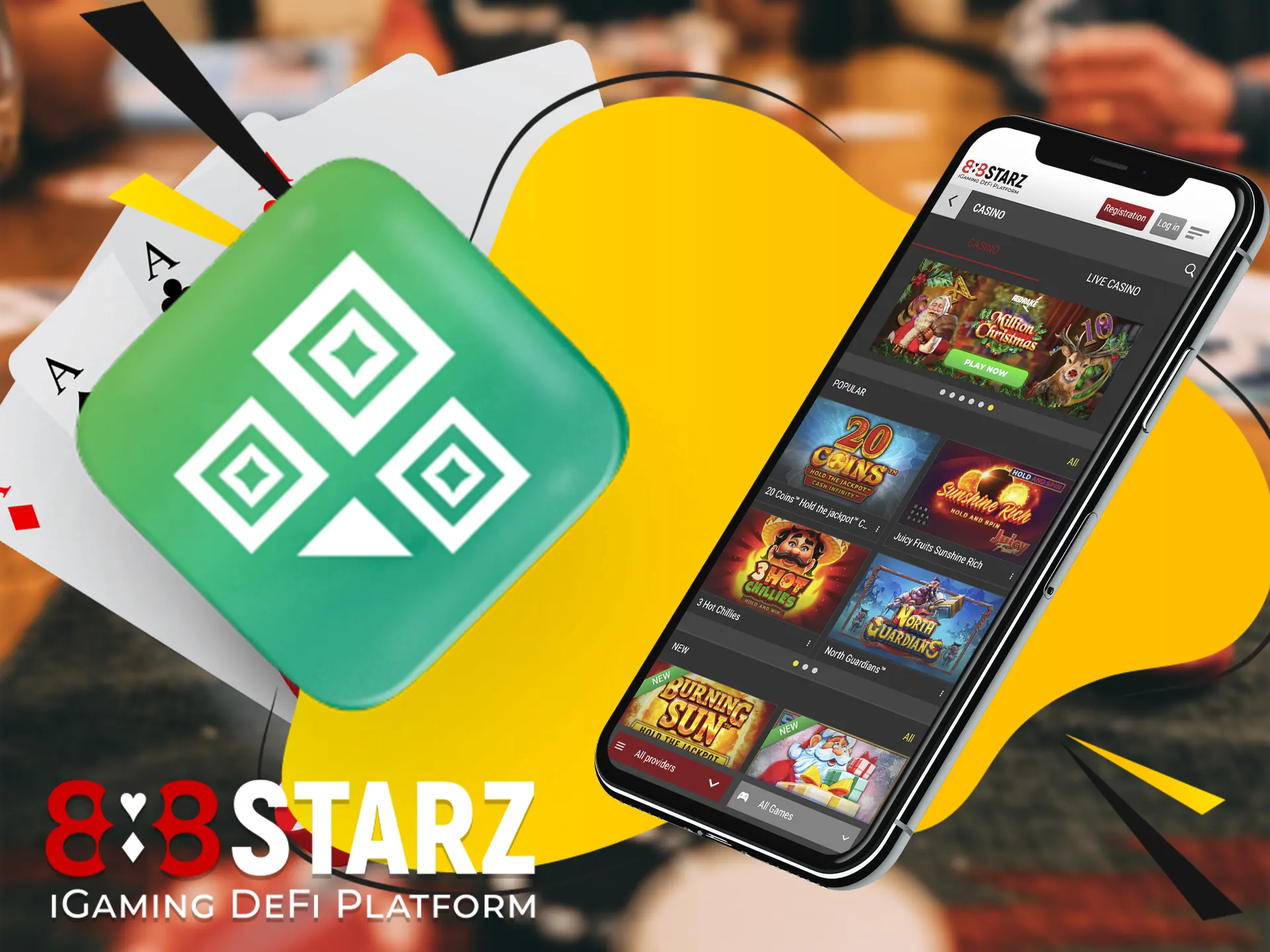 This provider is dedicated to a variety of slots as well as other entertainment at 888starz.