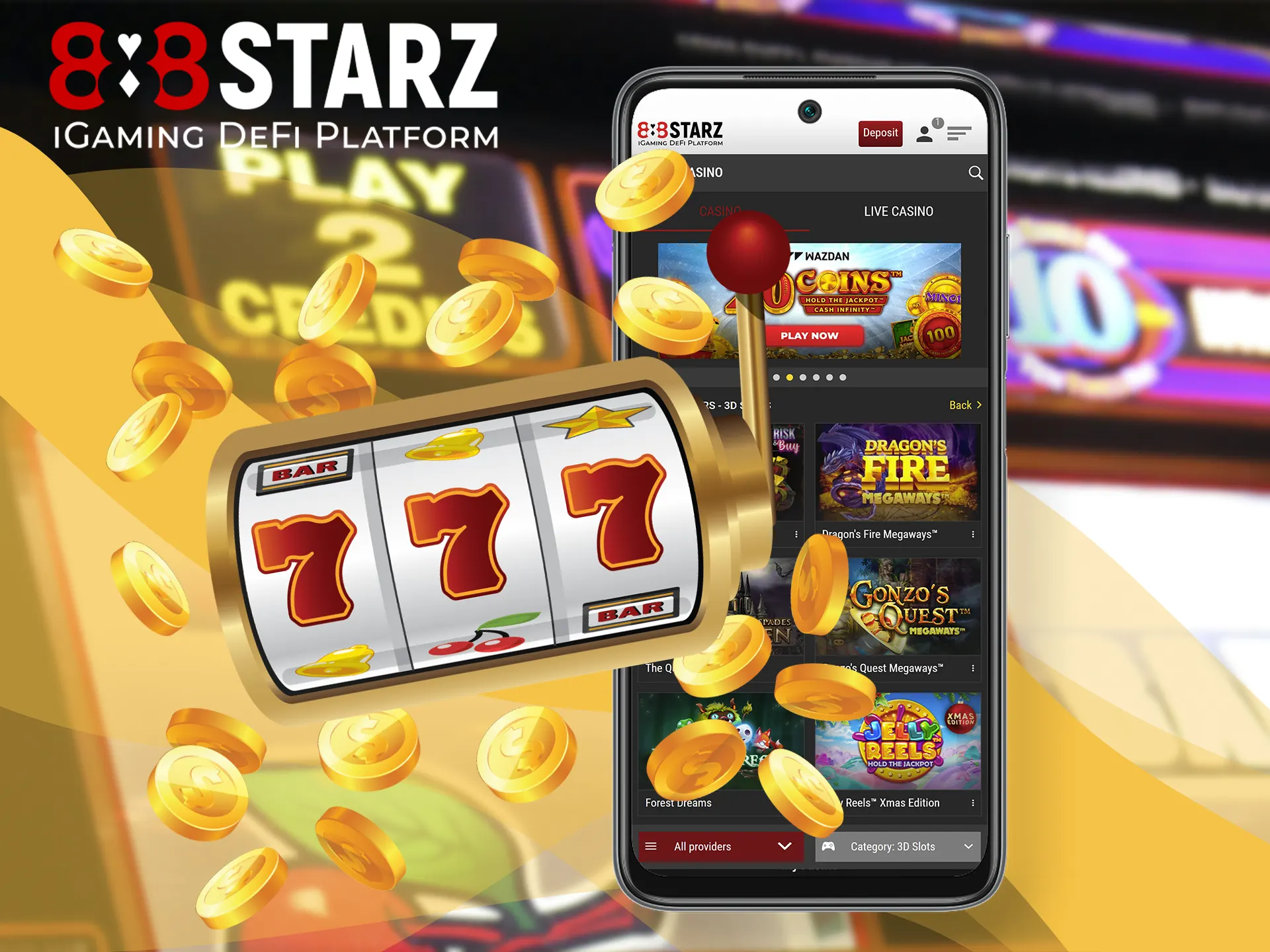 Users from Bangladesh have a unique opportunity to play slot machines directly from their device on the 888starz.