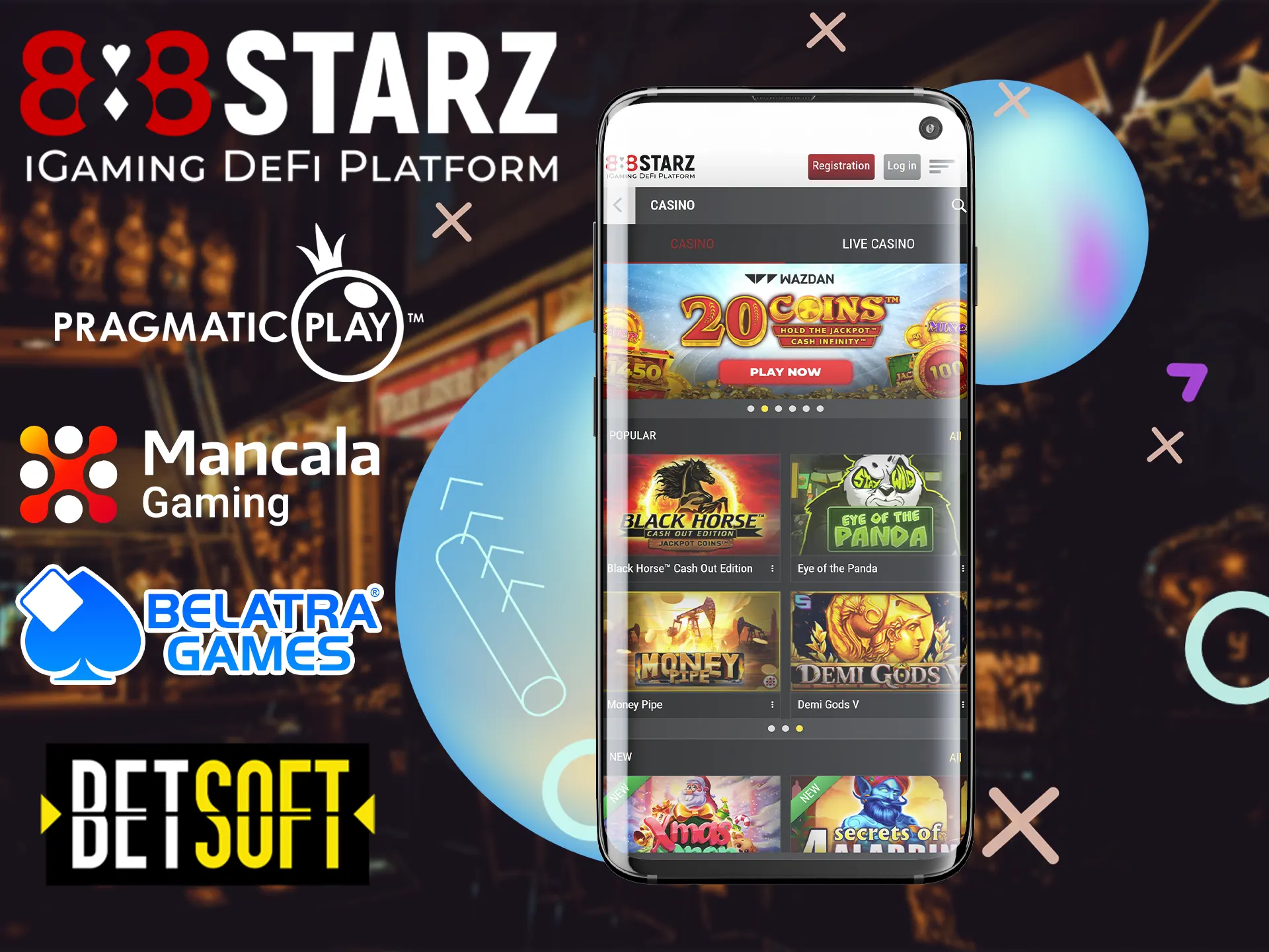 At 888starz сasino, you will only find quality service providers to maximize your gaming experience.