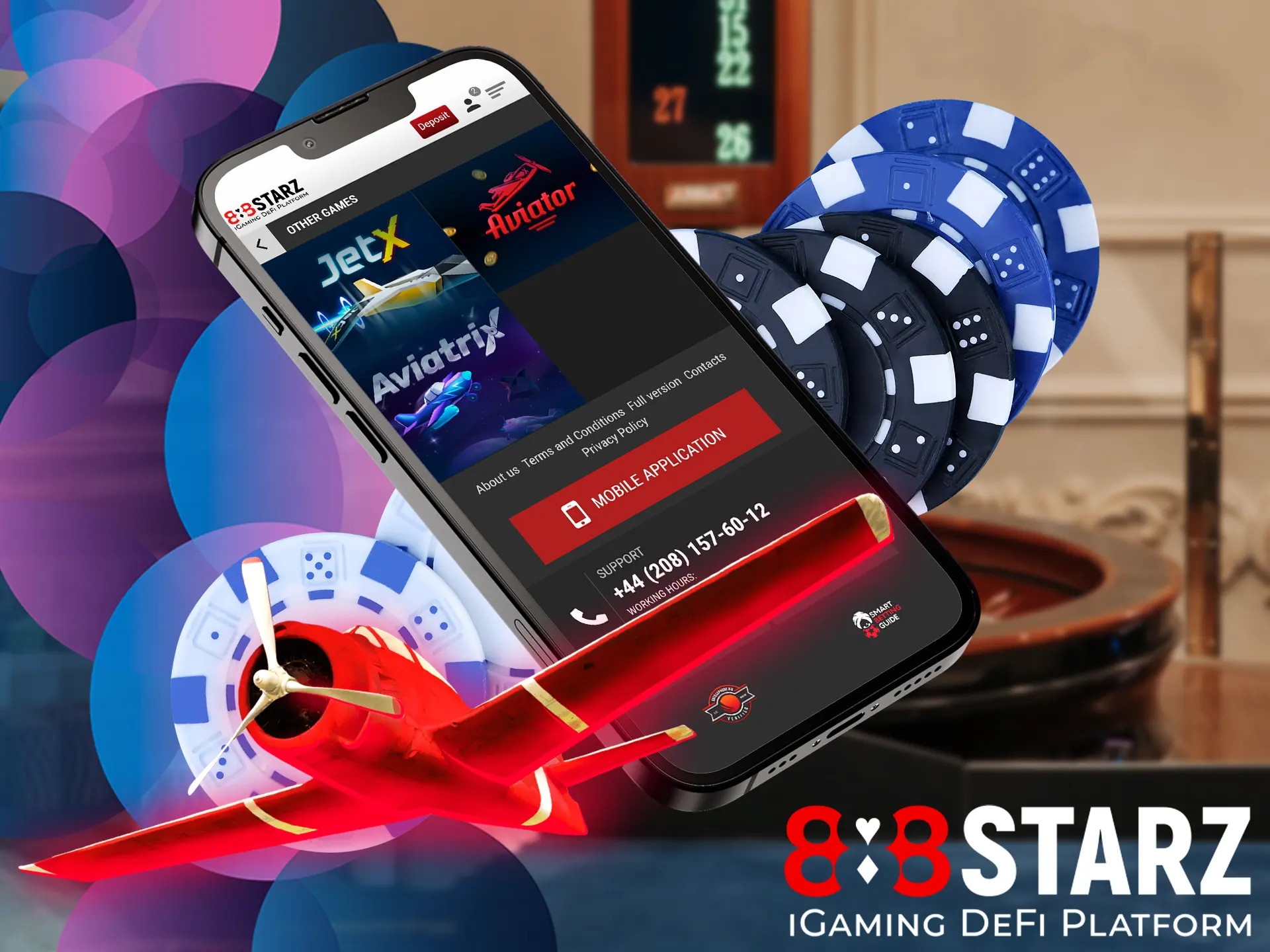If you like fast gambling entertainment - then this section of 888starz is created especially for you.