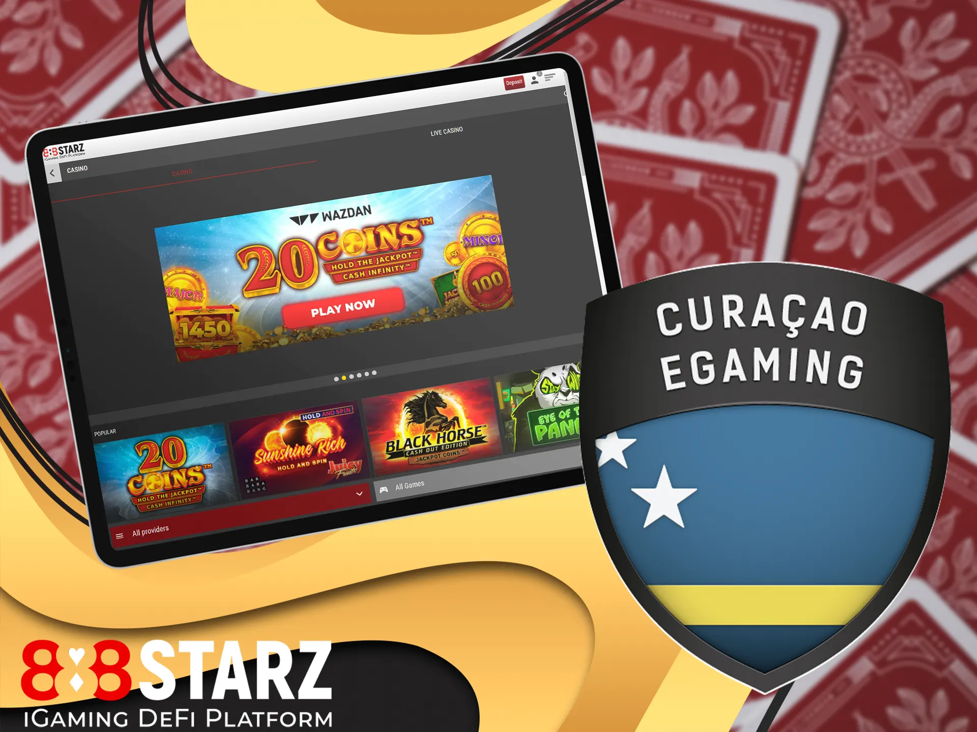 888starz is licensed by Curacao, which is trusted by Bangladesh Players, has fast and convenient payment methods.