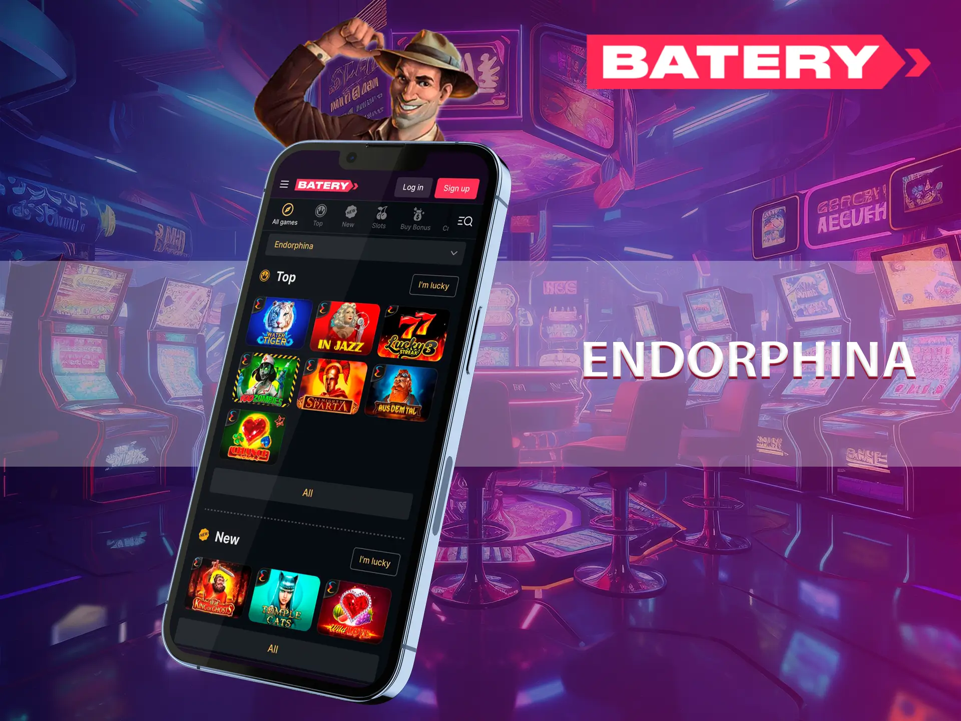 Endorphina offers players a lot of games in which you will not be bored.