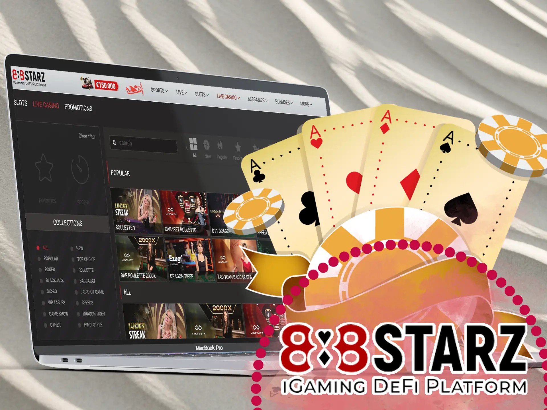 888Starz is an excellent betting and casino site that has an operating license in Bangladesh, founded in 2018.