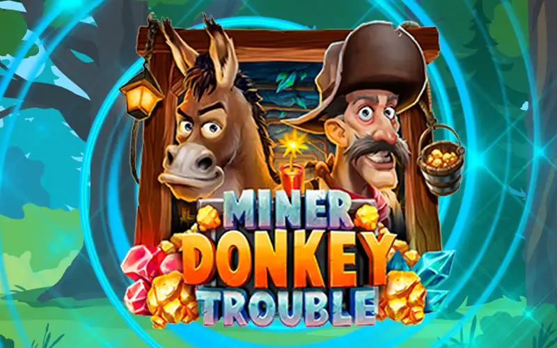 Mine your luck with Miner Donkey Trouble at Zodiac Casino Slots.