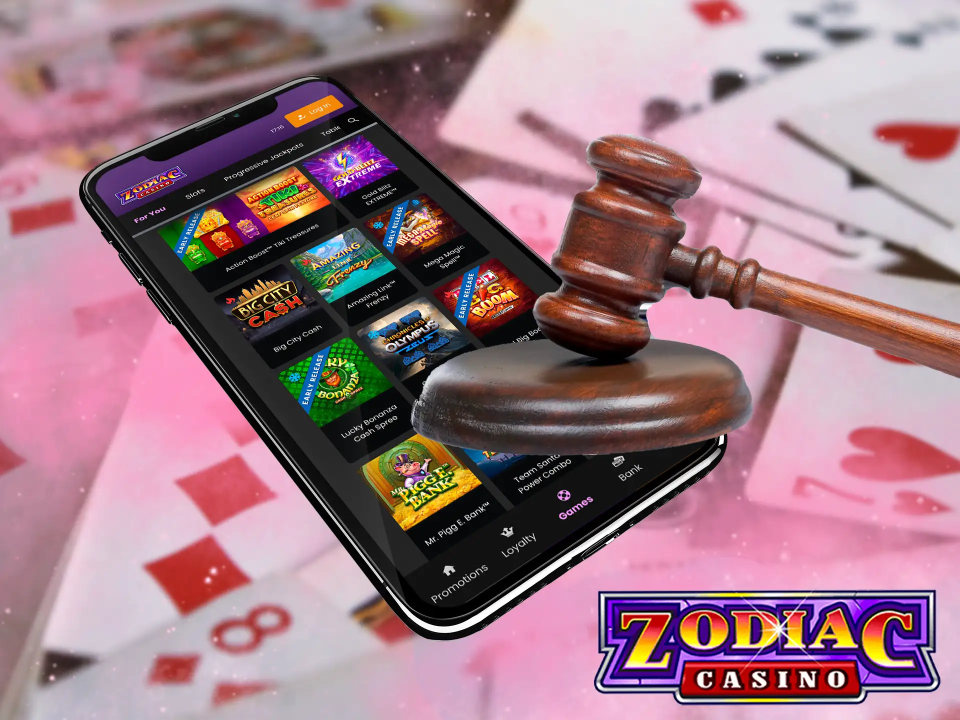 Zodiac Casino operates completely legally, its use is completely safe, and it is also verified by regulatory authorities.