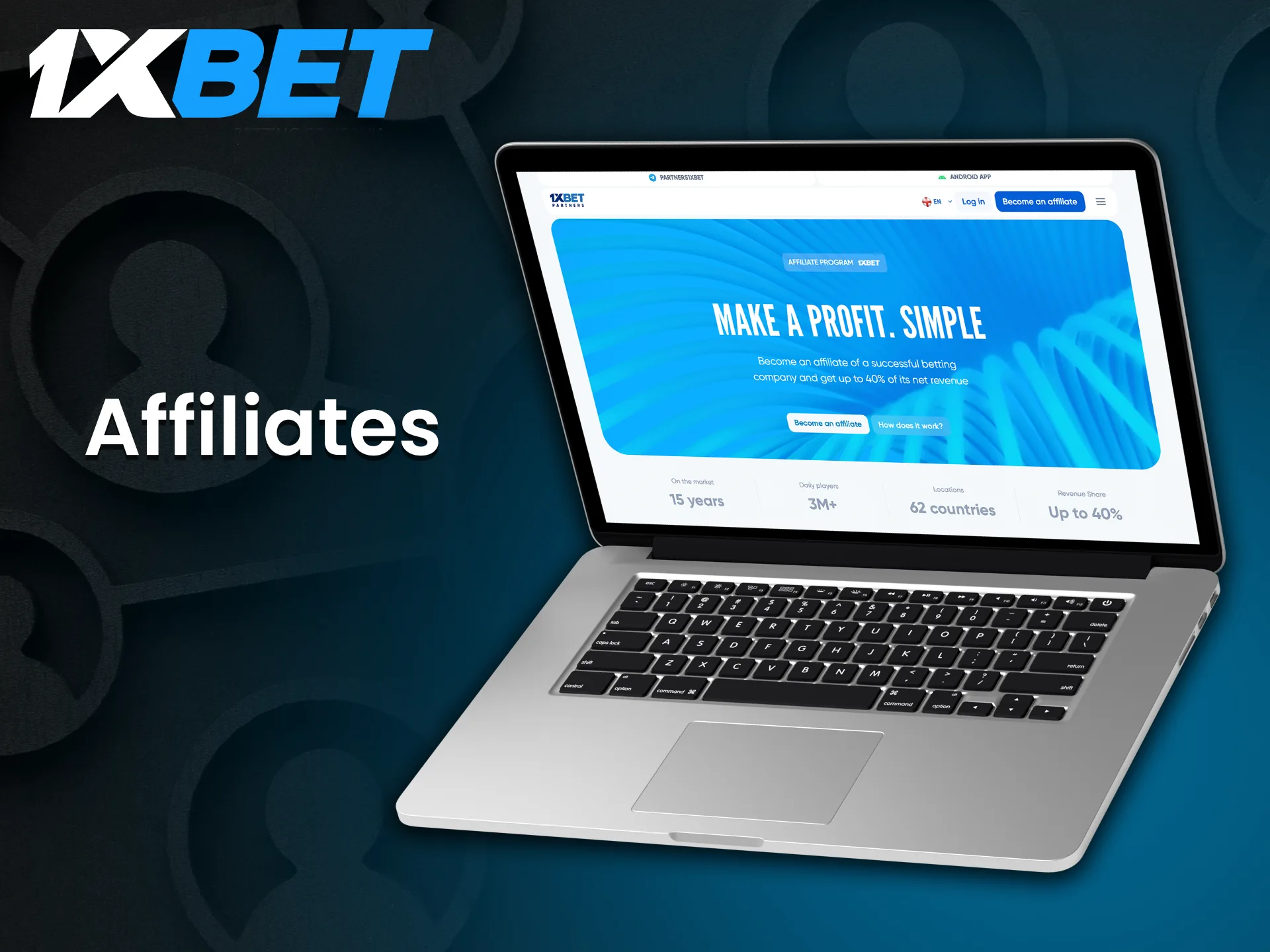 1xBet casino affiliates provide excellent earning opportunities.