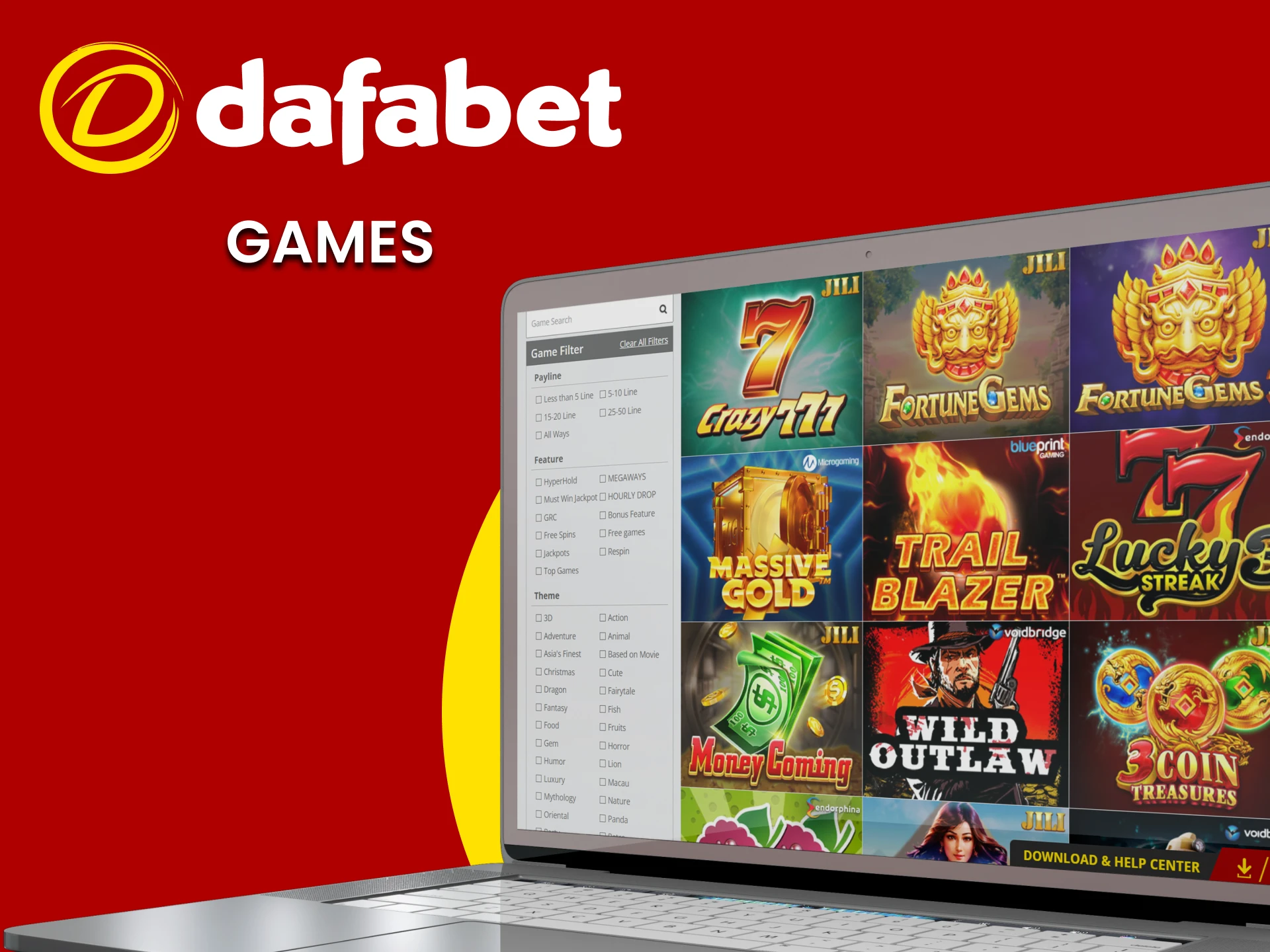 Dafabet casino games explore endless entertainment and big wins.