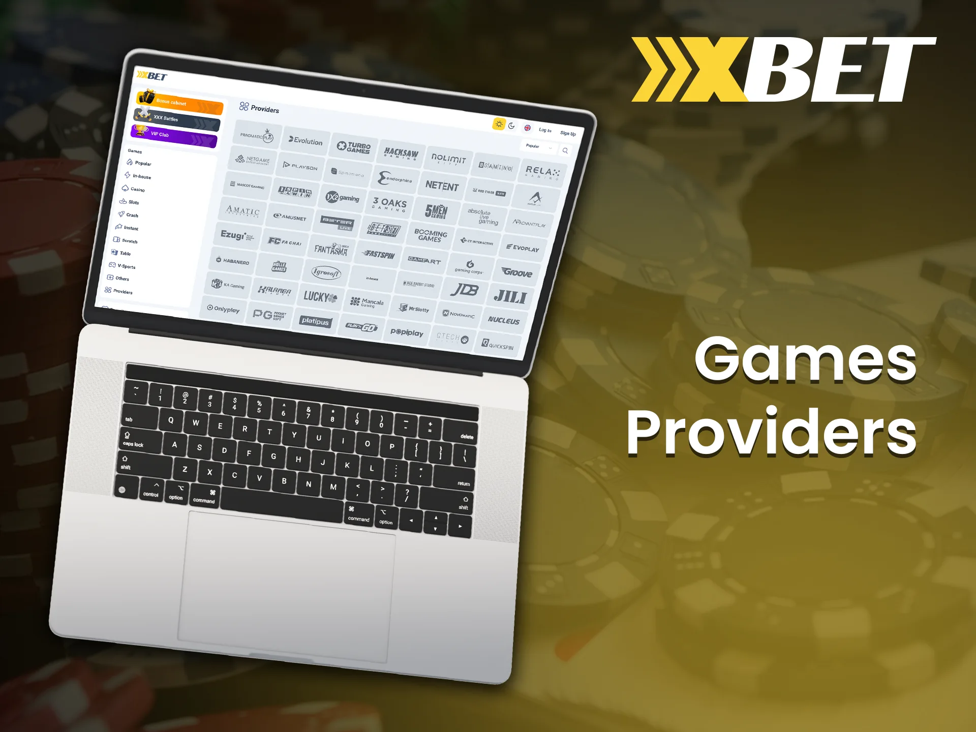 Explore the best Xxxbet casino games providers for top quality gaming.